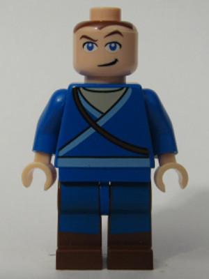 LEGO Minifigure-Sokka-Avatar-ava002-Creative Brick Builders